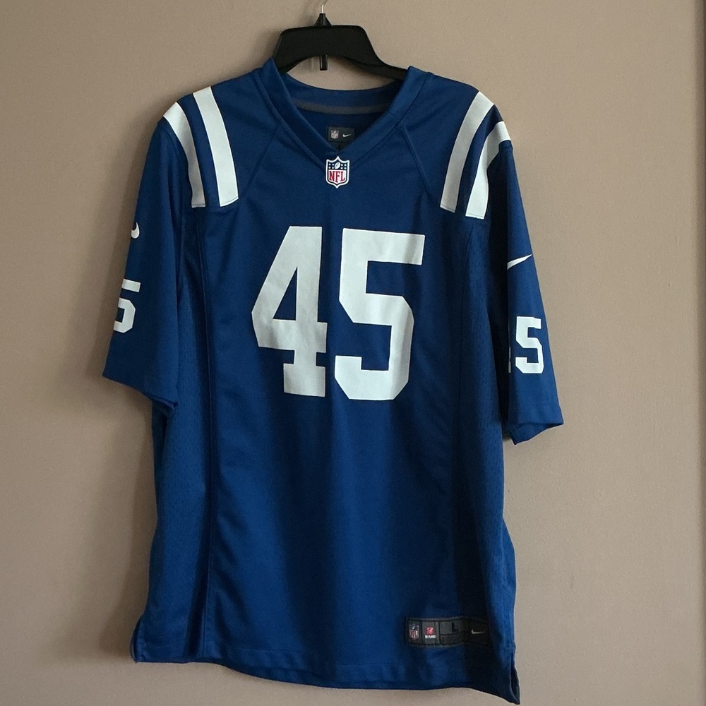 NFL Blue Jersey size L Overton